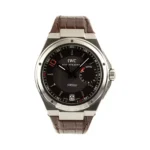 IWC Ingenieur Zinedine Zidane IW500508 45Mm Stainless Steel Black Dial