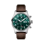 IWC Pilot Chronograph REF IW388103 41 Automatic Green Dial