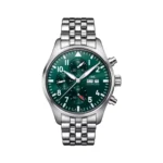 IWC Pilot’s Watch IW378006 Chronograph Edition “The Last Flight” Green Dial