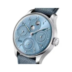 IWC Portugieser IW503703 Perpetual Calendar White Gold 44mm Horizon Blue Dial Men’s Watch - Image 5