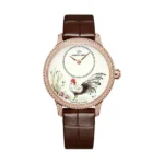 Jaquet Droz Les Ateliers D’Art Petite Heure Minute Enamel Painting 35Mm Ladies Watch Ref. J005003222