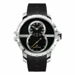 Jaquet Droz Grande Seconde J029030409 Black Dial 45Mm Stainless Steel Black Leather Straps Men’S Watch