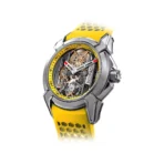 Jacob & Co. Epic X Skeleton EX110.20.AA.AQ.A Titanium Yellow 44mm Skeleton Dial Men’s Watch