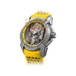 Jacob & Co. Epic X Skeleton EX110.20.AA.AQ.A Titanium Yellow 44mm Skeleton Dial Men’s Watch