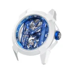 Jacob & Co. Epic X Skeleton EX115.95.AD.AA.ABRUA White Ceramic 44mm Blue Skeleton Dial Men’s Watch - Image 2