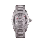 Jacob & Co. Epic X Skeleton Tourbillon EX500.30.BD.BD.A30BA White Gold Natural Diamonds 44mm Skeleton Dial Men’s Watch