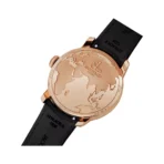 Jacob & Co. The World Is Yours Dual Time Zone DT100.40.AA.AB.A Rose Gold 43mm Black Dial Men’s Watch - Image 4