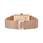 Jaeger-LeCoultre Reverso Tribute Q713216J Monoface Small Seconds Pink Gold 27.4mm Golden Dial Ladies Watch - Image 3