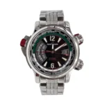 Jaeger-LeCoultre World Time 150.8.42 Master Compressor Extreme W-Alarm 46mm Black Dial Mens Watch