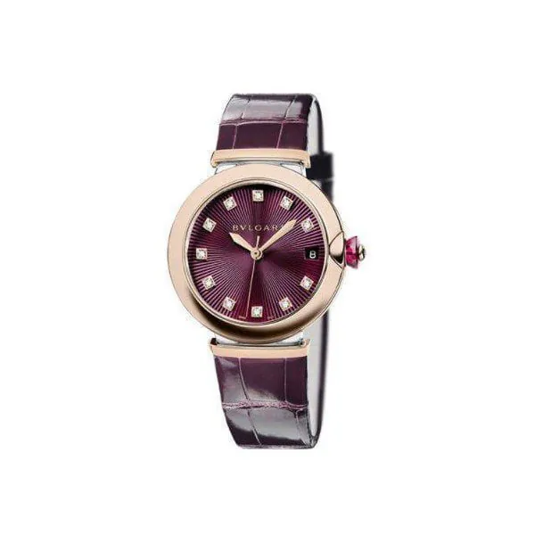 LU36C7SPGLD-11.jpg Bvlgari Lvcea Steel And Gold 36Mm Ladies Watch - Image 1