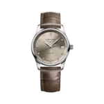 Longines Master Collection L23574072 Automatic 34mm Beige Dial Womens Watch