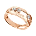Messika Move Classic 03998-PG-55 Pink Gold Diamond Ring - Image 3