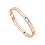 Messika Move Noa 06368-PG-M Pink Gold Bracelet