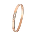 Messika Move Noa Bangle Pm 10092-PG Pink Gold Diamond Bracelet
