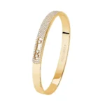 Messika Move Noa Pave 06371-YG Yellow Gold Diamond Bracelet