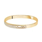 Messika Move Noa Pave 06371-YG Yellow Gold Diamond Bracelet - Image 2
