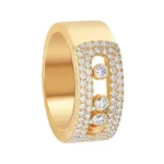 Messika Move Noa Pave 10102-YG Yellow Gold Diamond Ring