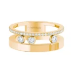 Messika Move Romane 06516-YG-55 18Karat Yellow Gold Diamond Ring - Image 4