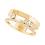 Messika Move Romane 06516-YG-55 18Karat Yellow Gold Diamond Ring - Image 3