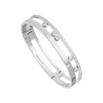 Messika Move Romane 06747-Wg White Gold And Diamond Bracelet