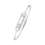 Messika Move Thin 04068-WG White Gold Diamond Bracelet