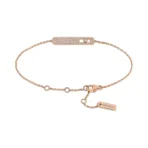 Messika My First Diamond Pavé 07535-RG Rose Gold Diamond Bracelet - Image 2