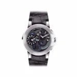 Harry Winston Ocean Dual Time 44Mm 18K White Gold Men’S Watch