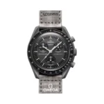 Omega X Swatch Mission To Mercury So33A100 Moonswatch Grey Strap