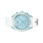 Omega X Swatch Mission To Uranus Pastel So33L100 Moonswatch Blue Bioceramic - Image 2