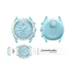 Omega X Swatch Mission To Uranus Pastel So33L100 Moonswatch Blue Bioceramic - Image 5