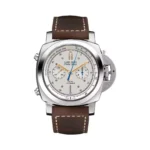 Panerai Luminor 1950 Ivory Flyback Chronograph Automatic Men’S Watch Ref. Pam00654