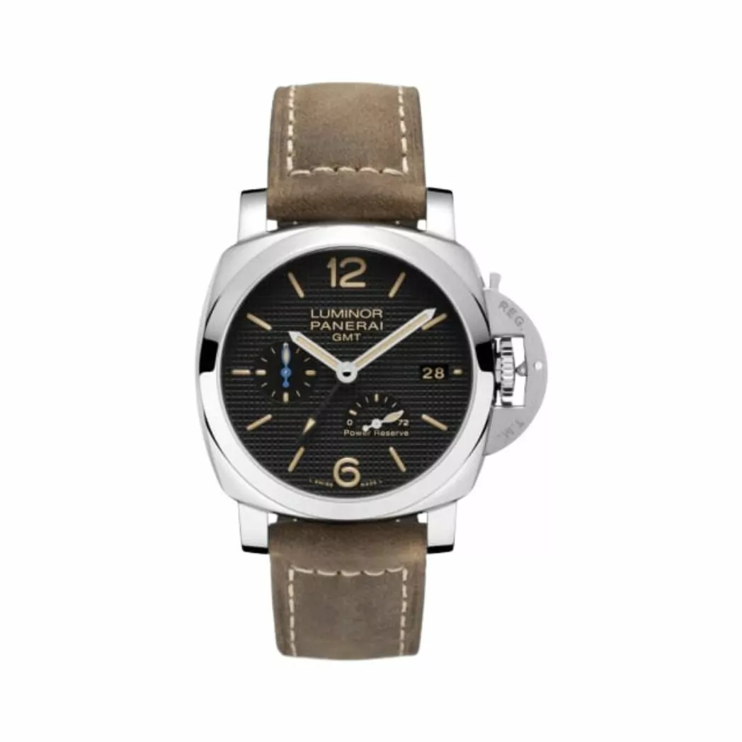Panerai-Luminor-PAM01537.jpg Panerai Luminor PAM01537 1950 Automatic Black Dial - Image 1