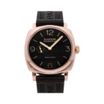 Panerai Radiomir PAM00573 18k Rose Gold 45mm Brown Dial Mens Watch
