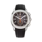 Patek Philippe Aquanaut 5968A-001 Black Embossed Dial Chronograph 42mm Men’s Watch