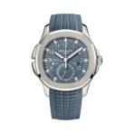 Patek Philippe Aquanaut Travel Time 5164G-001 White Gold Blue Dial 41mm Men’s Watch