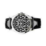 Patek Philippe Calatrava 5088/100P-001 Automatic Crocodile Skin 38mm Black Dial Mens Watch - Image 3