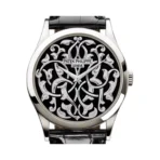Patek Philippe Calatrava 5088/100P-001 Automatic Crocodile Skin 38mm Black Dial Mens Watch - Image 2