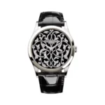 Patek Philippe Calatrava 5088/100P-001 Automatic Crocodile Skin 38mm Black Dial Mens Watch