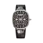 Patek Philippe Golden Ellipse 5738/51G-001 Black Enameled Dial 18K White Gold