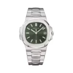 Patek Philippe Nautilus 5711/1A-014 Stainless Steel 40mm Sunburst Olive Green Dial Mens Watch