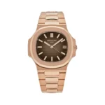 Patek Philippe Nautilus 5711/1R-001 Rose Gold 40mm Brown Dial Mens Watch