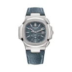 Patek Philippe Nautilus self-winding 5980/60G-001 Blue Dial