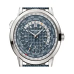 Patek Philippe World Time With Date 5330G-001 Opaline Blue-Gray Dial - Image 4