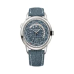 Patek Philippe World Time With Date 5330G-001 Opaline Blue-Gray Dial