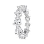 Pear Eternity Band 32 Pointer- 3.50 CTS-HRD-I-J/VVS-VS,892R,Total Wt – 3.02gm