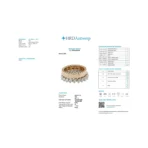 Pear Ring- HRD- E-F/VVS 1.72 CTS- A01R,Total Wt – 5.58gm - Image 2