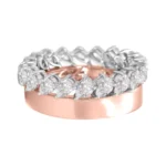 Pear Ring- HRD- E-F/VVS 1.72 CTS- A01R,Total Wt – 5.58gm