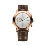 Piaget Altiplano Double Jeu G0A35153 18K Rose Gold Silver Dial