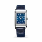 Jaeger Lecoultre Reverso Tribute Small Seconds 45.6Mm X 27.4Mm Stainless Steel Ladies Watch