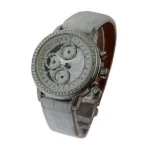 Quinting Mysterious Chronograph With Diamond Bezel Men’S Watch
